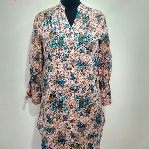 Tunic in floral print